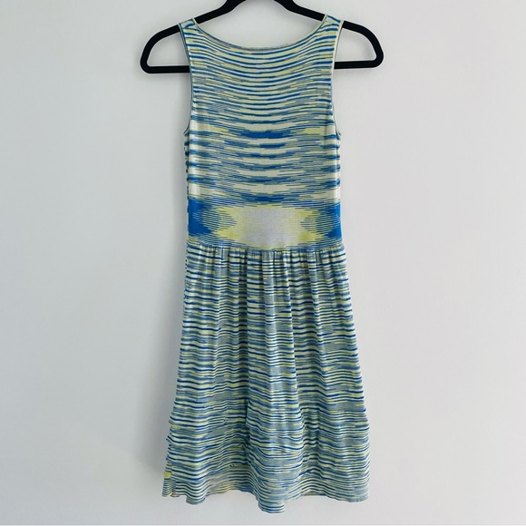 Gianni Bini Silk Blend Dress Midi Tiered Ruffle Hem - Picture 5 of 11